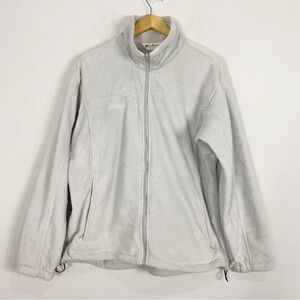 COLUMBIA Challenge Series Core Fleece Jacket 
Light Gray XL